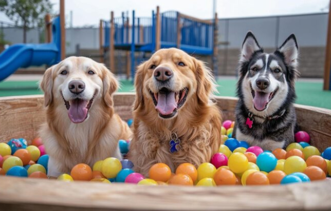 Dog park meetup